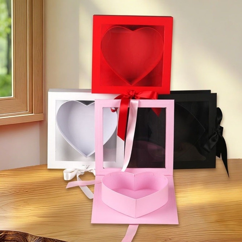 Packaging - Boîte cadeau transparente pour la fête