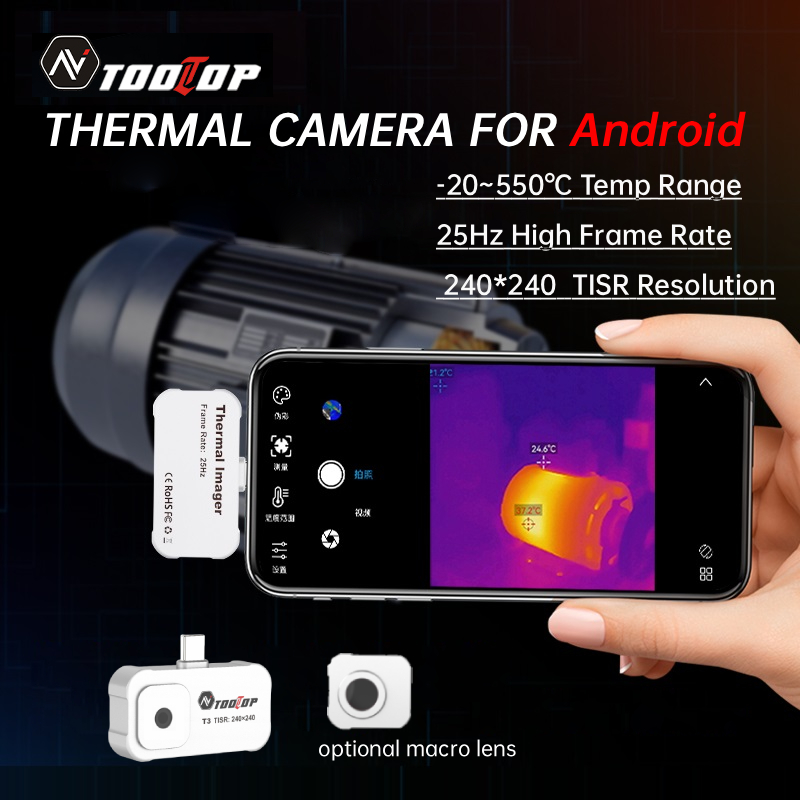 Thermal Imaging Camera Pcb Repair - Caméra thermique infrarouge TOOLTOP T3 pour