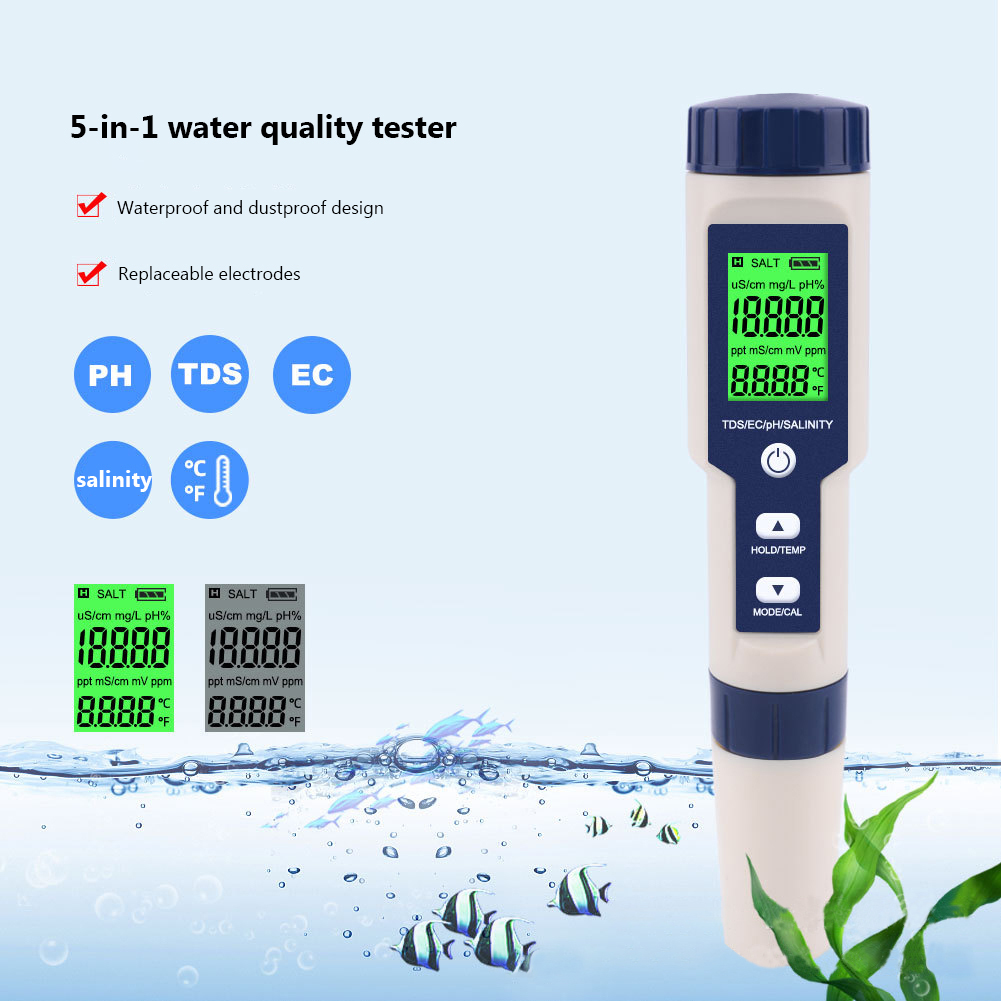 Ph Meter Digital Water Tester - Testeur numérique de chlore et de