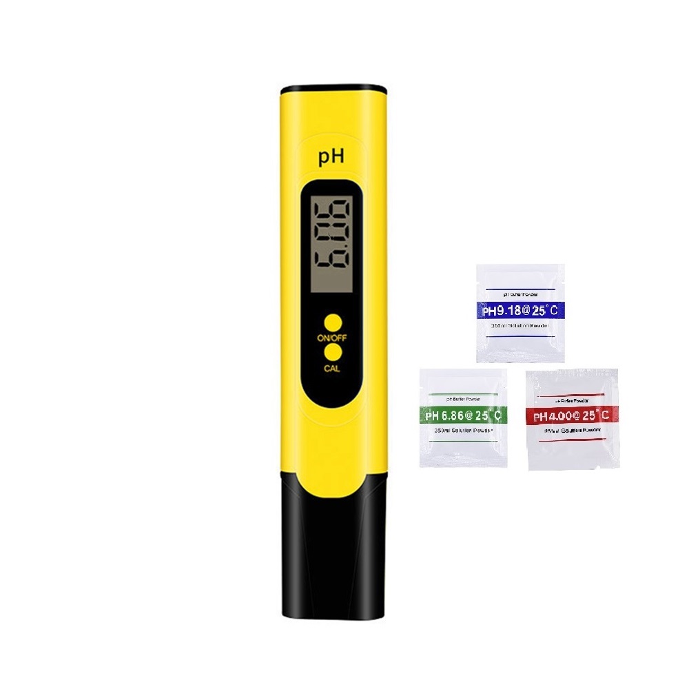Ph Meter Digital Water Tester - Ph-mètre numérique automatique 0.01, avec 3