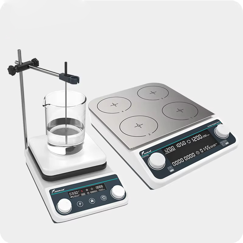 Lab Magnetic Stirrer Hot Plate - Agitateur magnétique Multiple unique avec agitateur