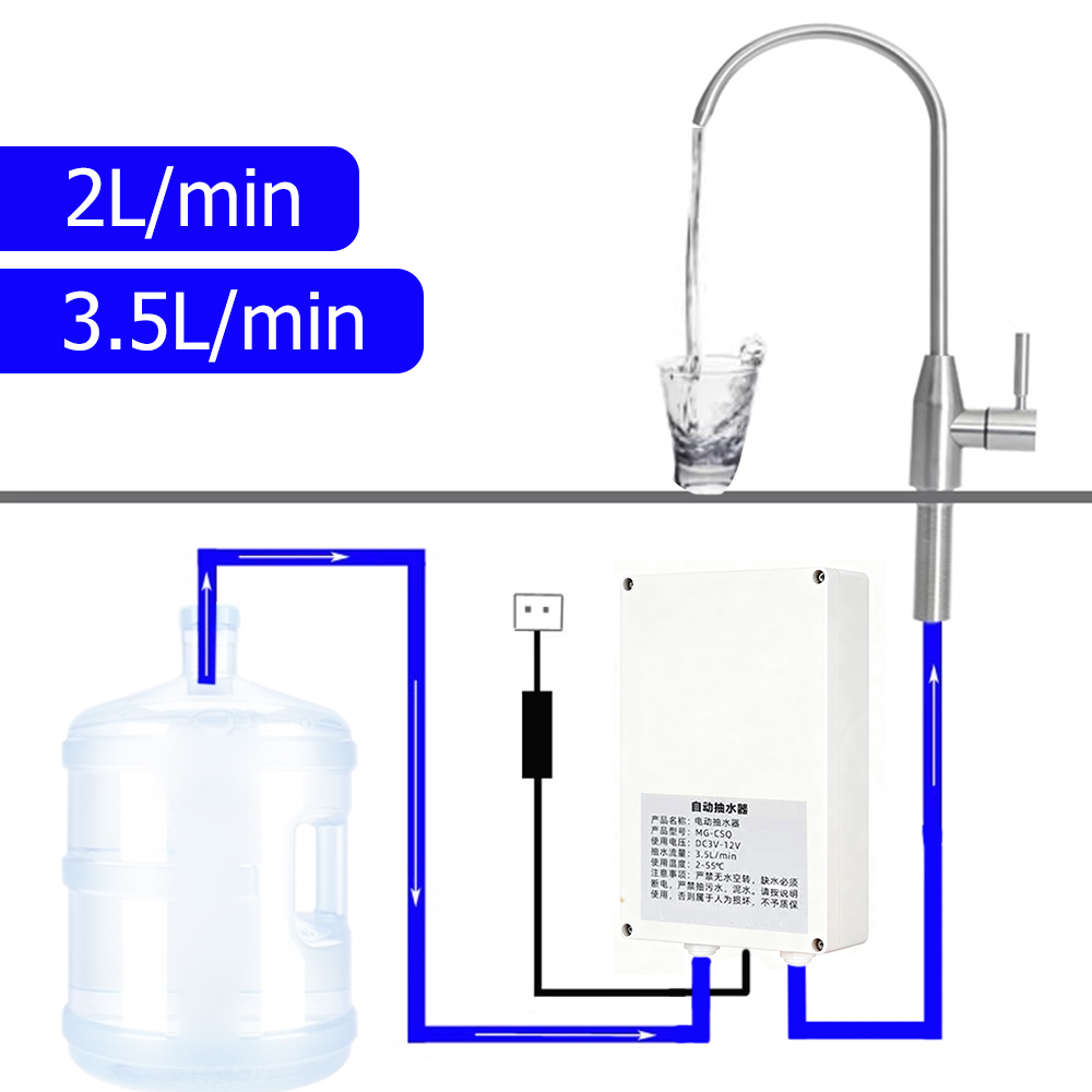 Mini Peristaltic Pump 12V - Caravane cuisine pompe à eau électrique