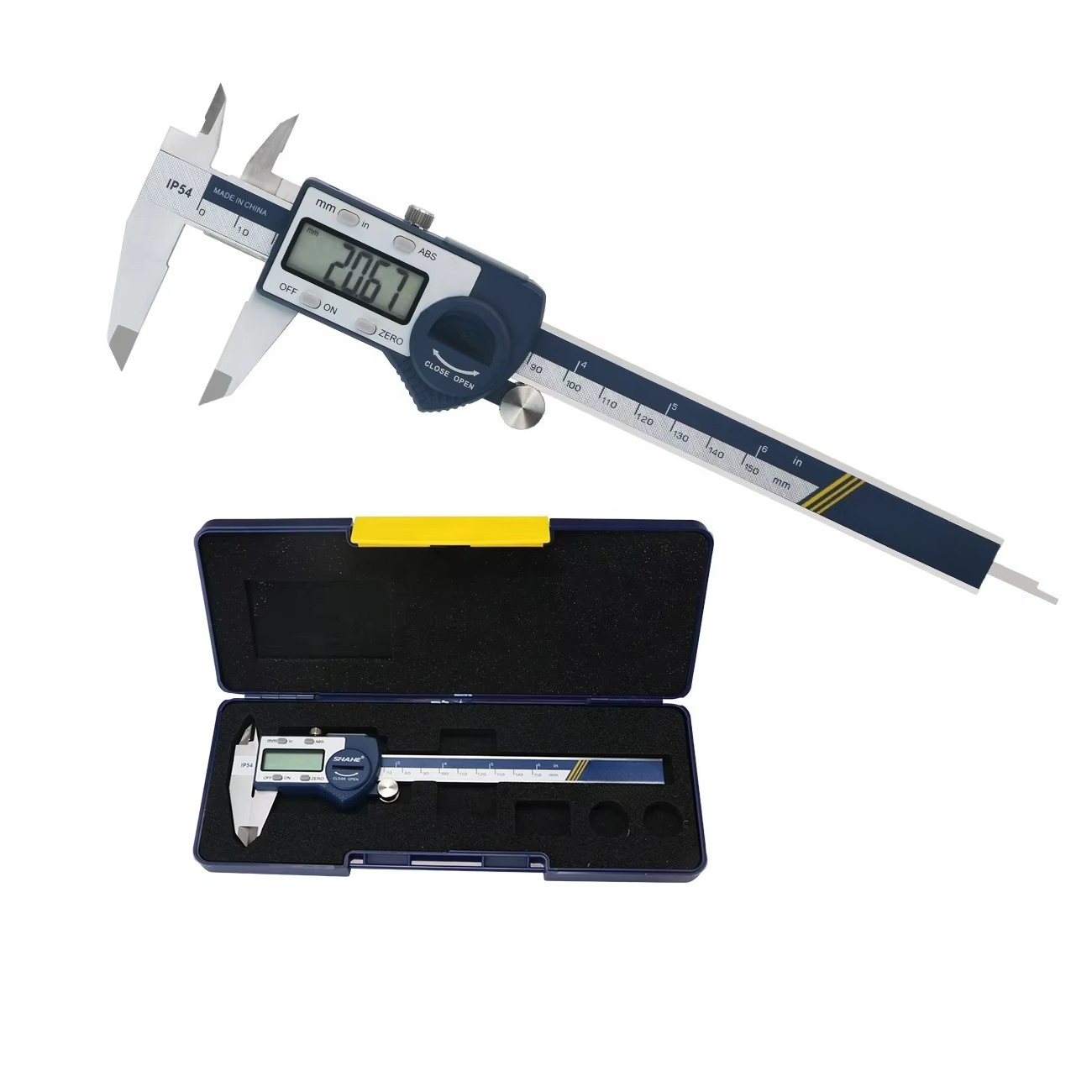 Digital Caliper 150Mm Stainless Steel - Pied à coulisse numérique IP54 0-150mm