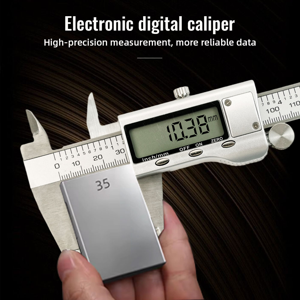 Digital Caliper 150Mm Stainless Steel - Nouveau calibre numérique électronique en acier