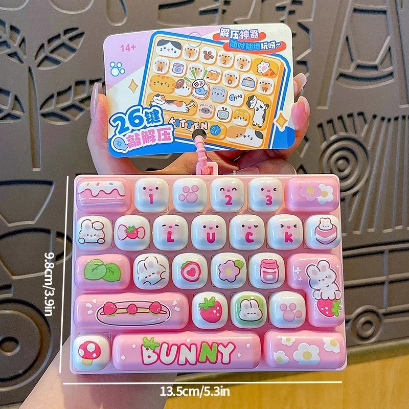 Clicker de clavier anti-stress - Packaging avis et prix