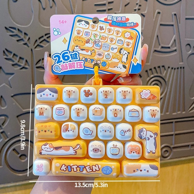Clicker de clavier anti-stress - Packaging avis et prix