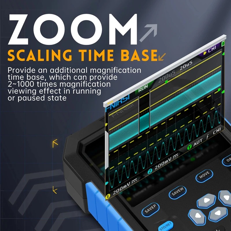 Oscilloscope numérique portabl - Fnirsi Digital Oscilloscope Handheld avis et prix