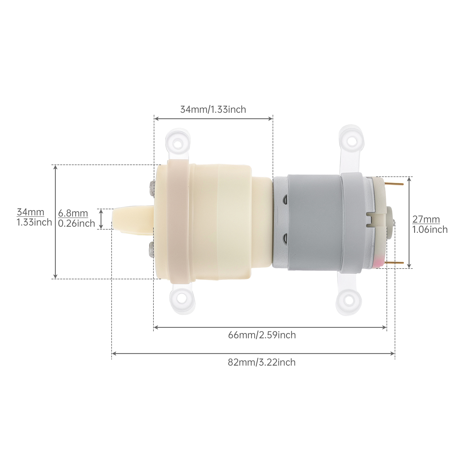 Micro pompe à eau R365, moteur - Mini Peristaltic Pump 12V avis et prix
