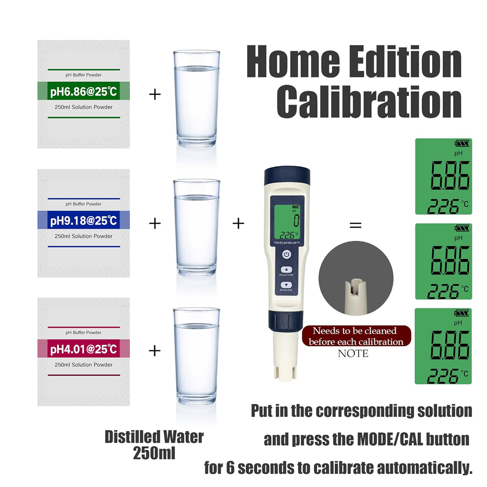 Testeur numérique de chlore et - Ph Meter Digital Water Tester avis et prix