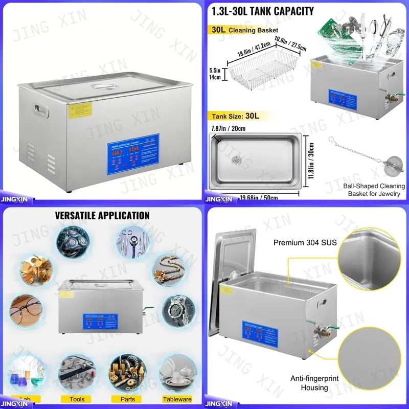 Nettoyeur à ultrasons numériqu - Ultrasonic Cleaner 30L Industrial avis et prix