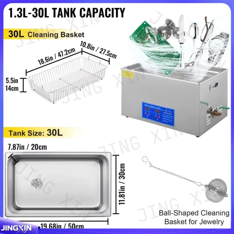 Nettoyeur à ultrasons numériqu - Ultrasonic Cleaner 30L Industrial avis et prix