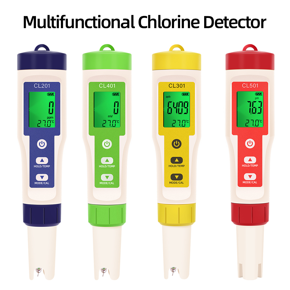 PH/CL2/H2/ORP/compteur de temp - Ph Meter Digital Water Tester avis et prix