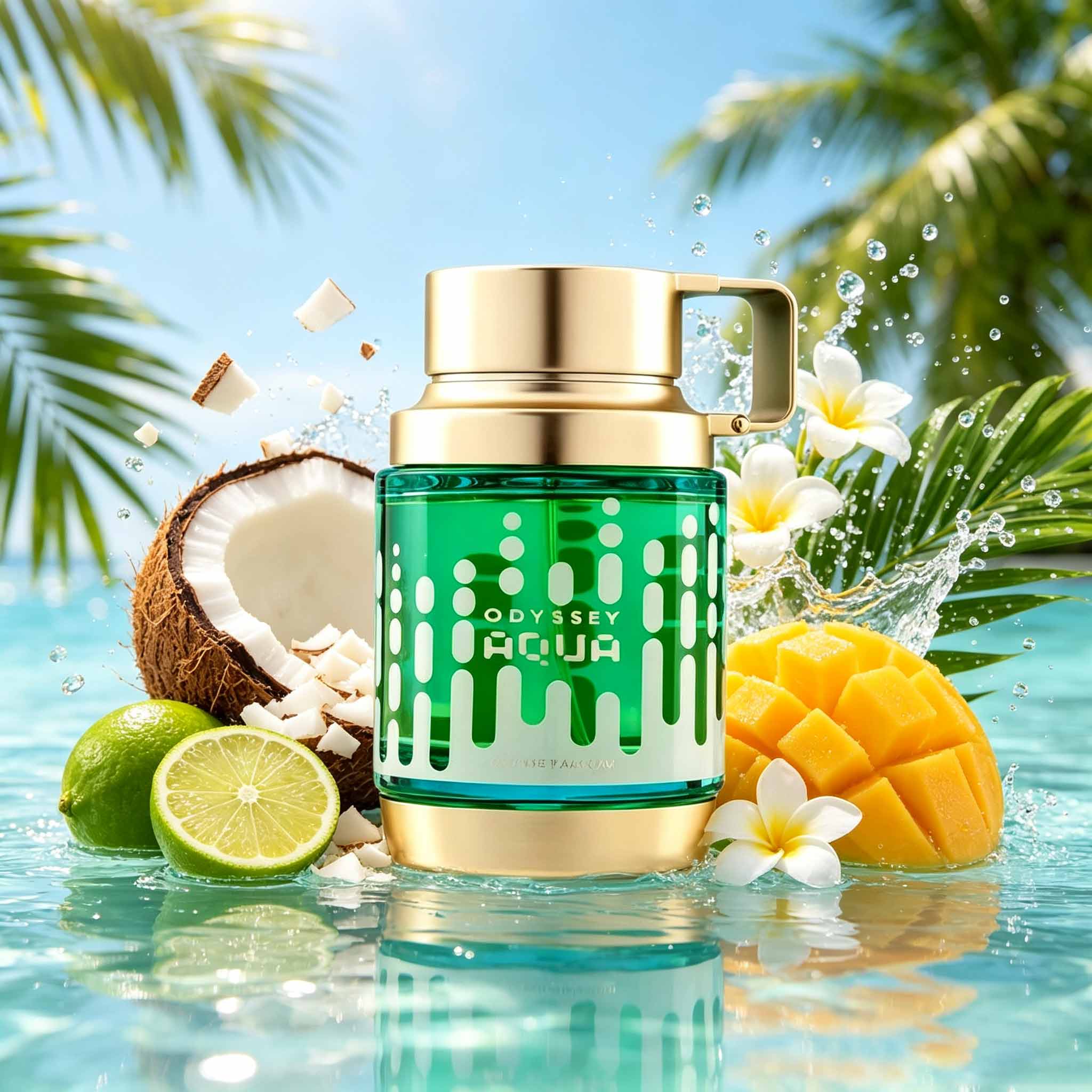 Parfum Odyssey Aqua pour homme - Packaging avis et prix