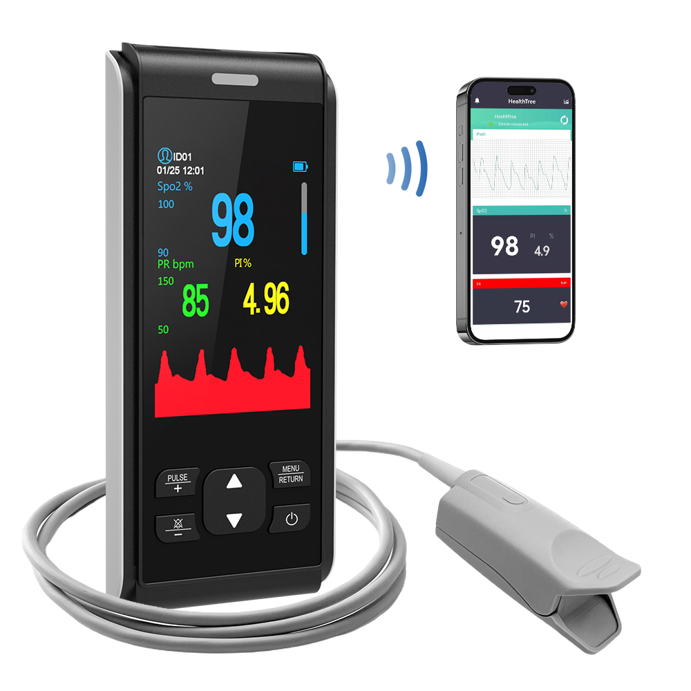 HealthTree oxymètre de pouls p - Pulse Oximeter Fingertip Rechargeable avis et prix