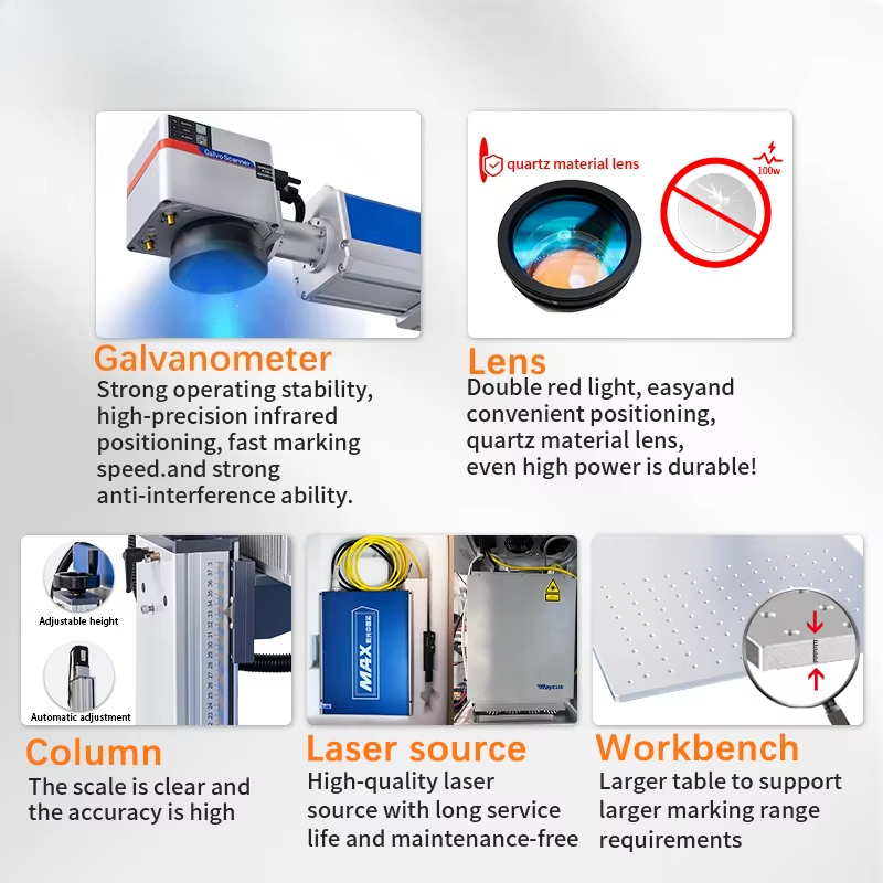 Machine de marquage laser JUNF - Fiber Laser Marking Machine 30W avis et prix
