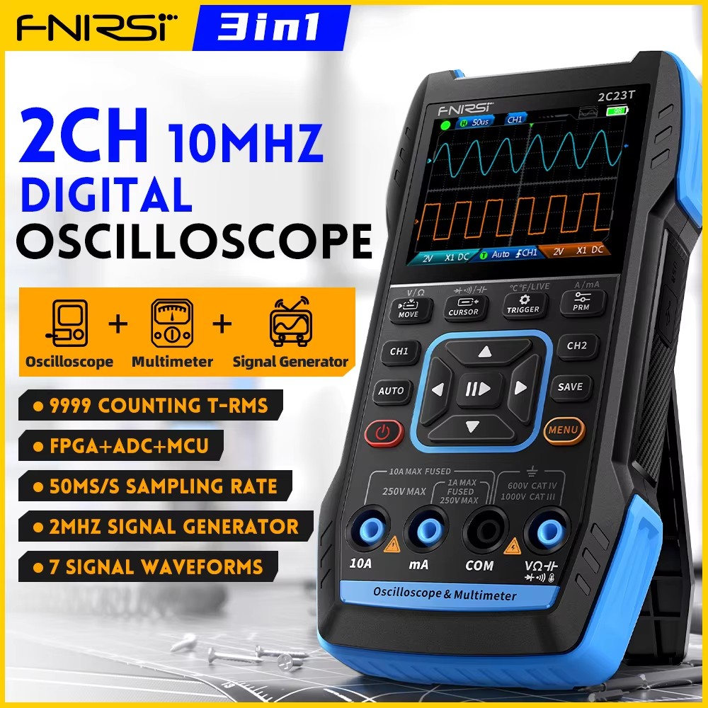 FNIRSI – Oscilloscope numériqu - Fnirsi Digital Oscilloscope Handheld avis et prix