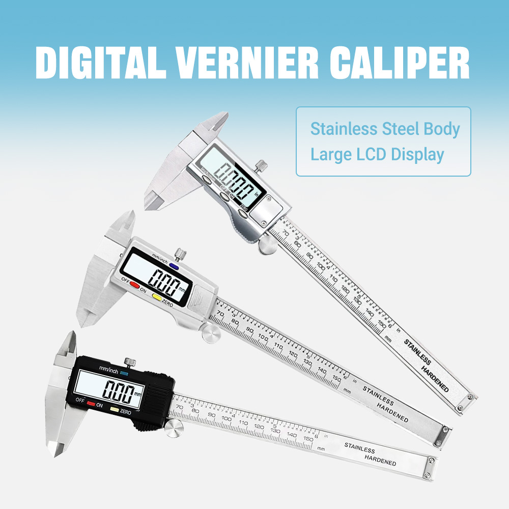 Pied à coulisse électronique d - Digital Caliper 150Mm Stainless Steel avis et prix