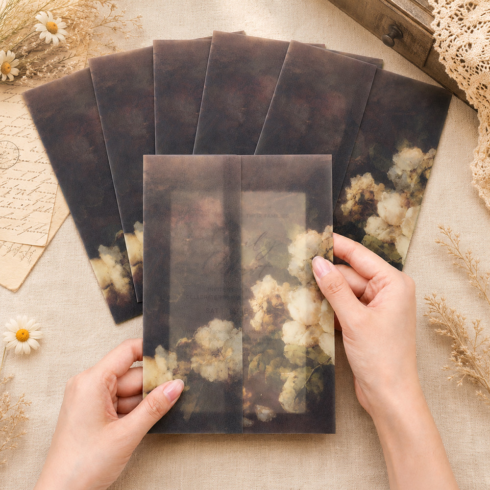 20/50 pochettes en papier véli - Packaging avis et prix