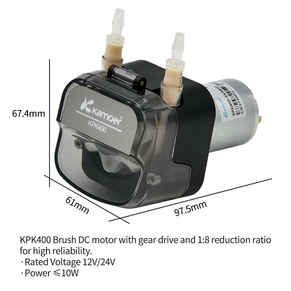 Kamoer-Pompe Péristaltique Aut - Mini Peristaltic Pump 12V avis et prix